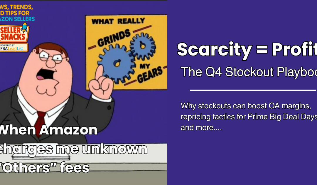 Scarcity = Profit? The Stockout Playbook for Q4